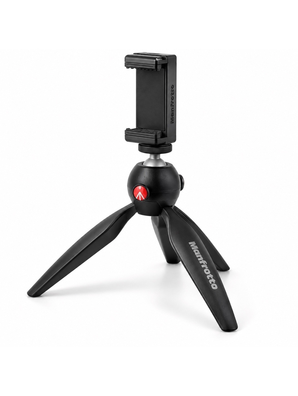 Manfrotto PIXI Smart Mini Tripod w/ Phone Clamp Black MKPIXICLMII-BK New